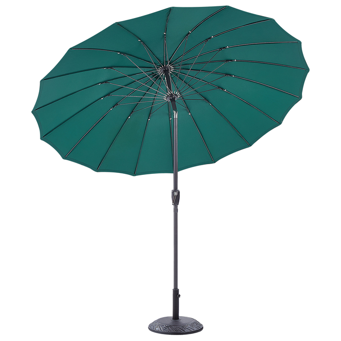 Beliani - BAIA - Parasol - Groen - 270 cm - Polyester
