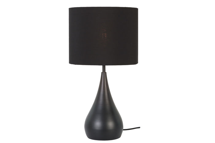 Light & Living Tafellamp Svante - Zwart - Ø28cm