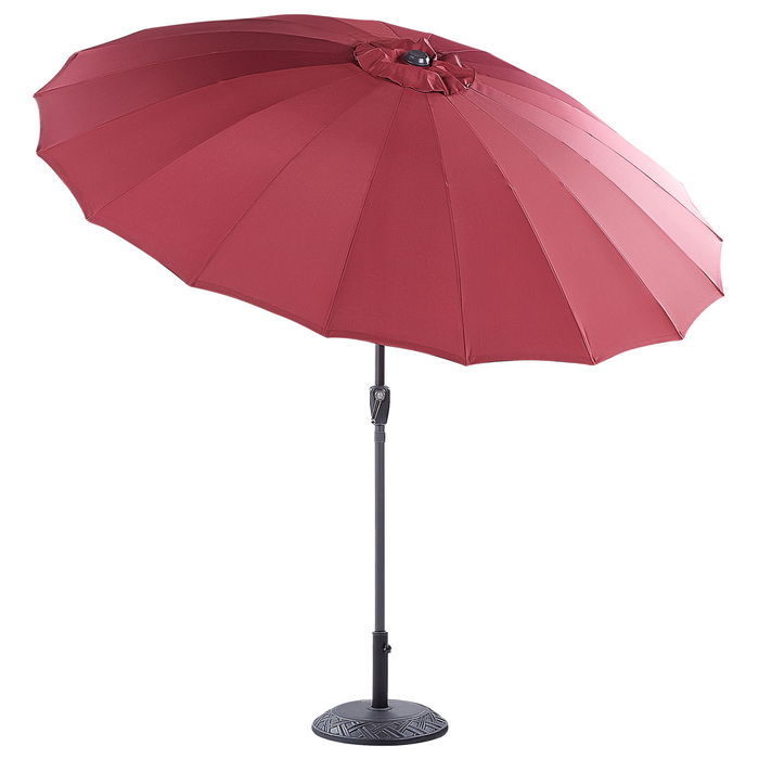 Beliani - BAIA - Parasol - Rood - 270 cm - Polyester