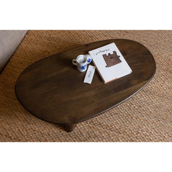 WOOOD Roundly Salontafel - B 110 x D 60 cm