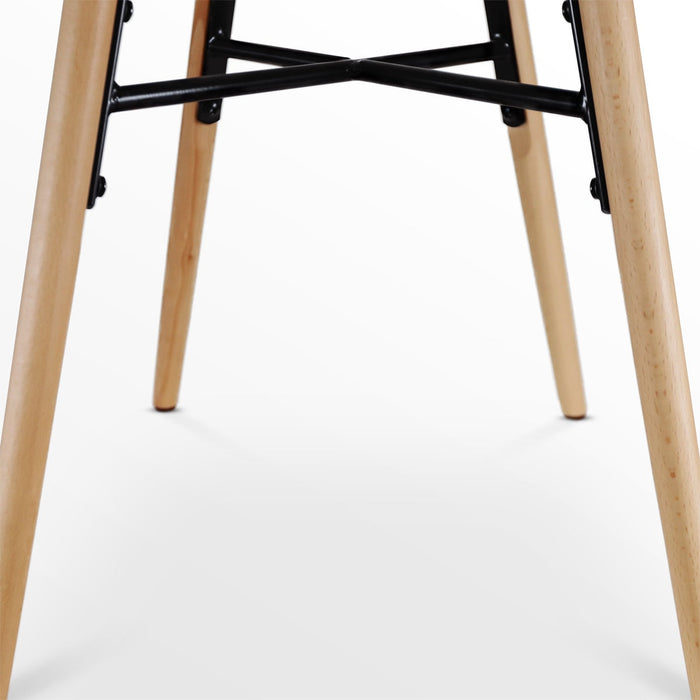 Nolon Nena-Fé eetkamerstoel kunstleer cognac - houten onderstel