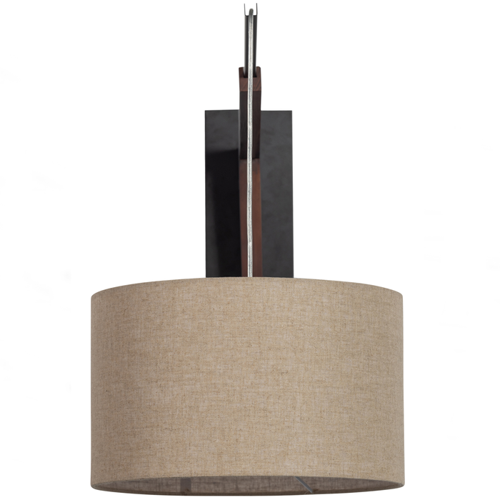 WOOOD Brim Wandlamp Met Kap - Hout - Naturel - 47x88x38