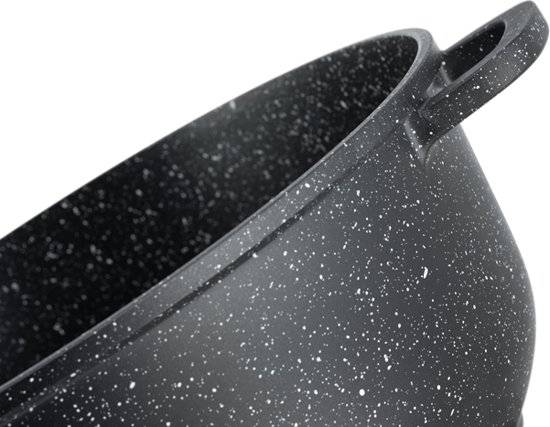 Edenberg Stonetec Line - Kookpan|Braadpan met Deksel - Ø 20 cm -