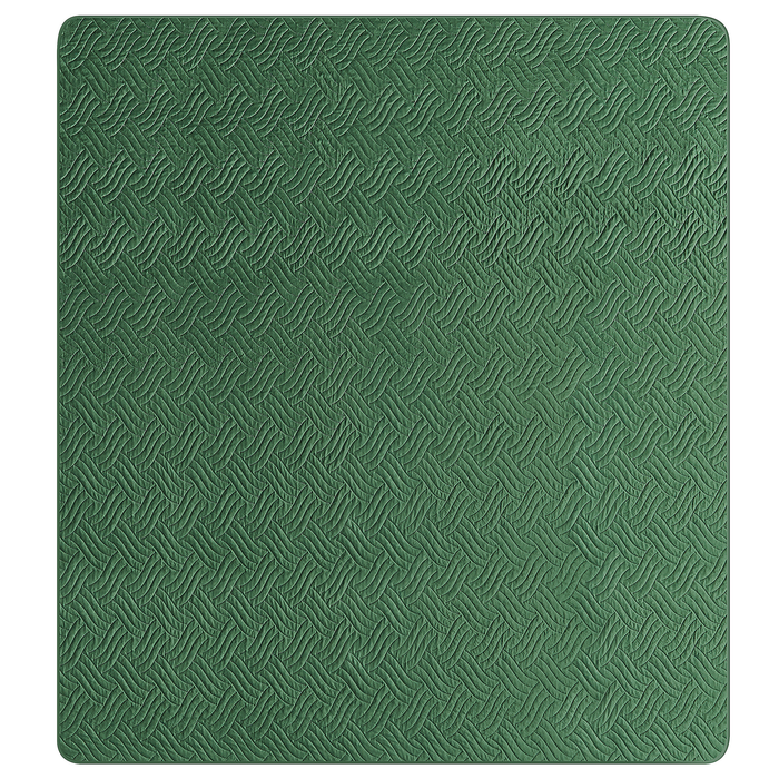 Beliani BABAK Sprei Groen