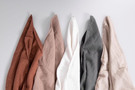 Linnen - Cinnamon - Maat: 2-persoons (200 x 200|220 cm)