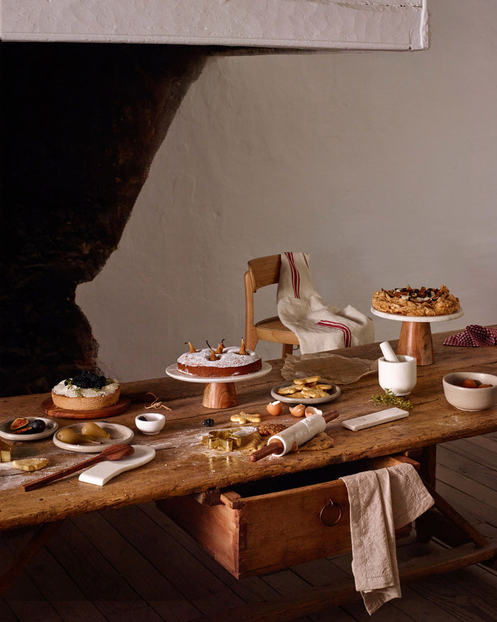 Kave Home - Cinderella lepelhouder in wit marmer