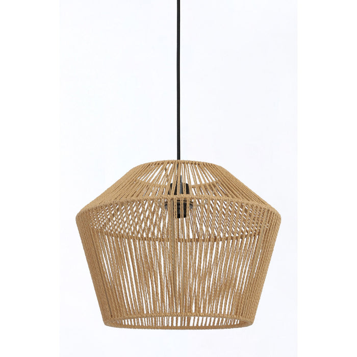 Light & Living Hanglamp Caspian - Bruin|Zwart - Ø40cm
