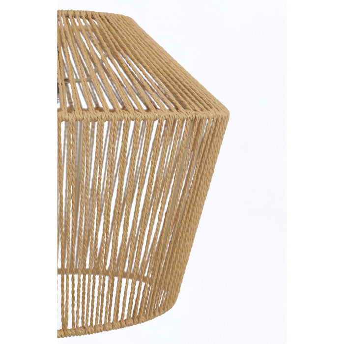 Light & Living Hanglamp Caspian - Bruin|Zwart - Ø40cm