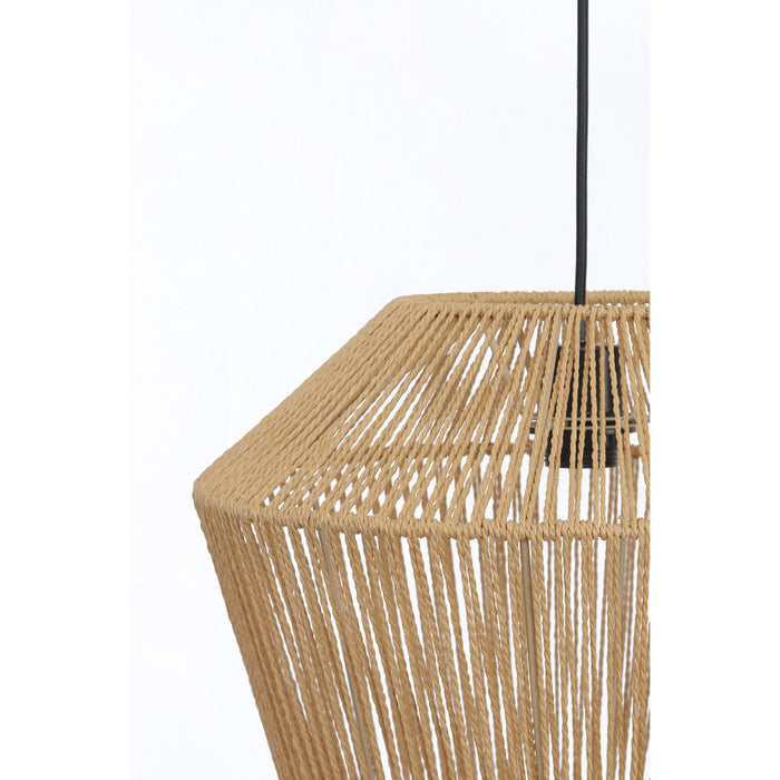 Light & Living Hanglamp Caspian - Bruin|Zwart - Ø40cm