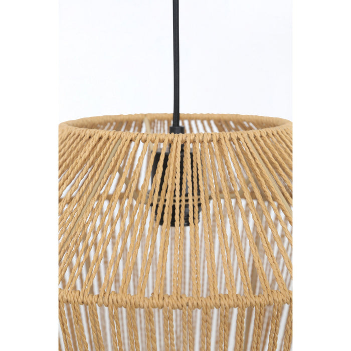 Light & Living Hanglamp Caspian - Bruin|Zwart - Ø40cm