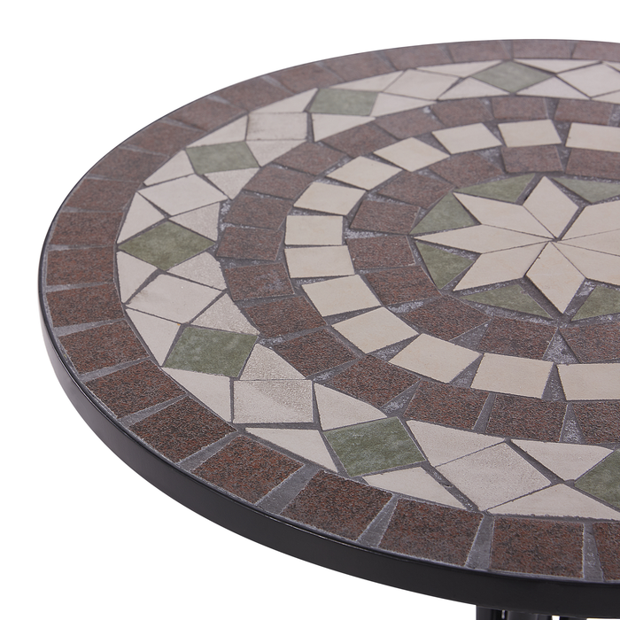 Beliani - CARIATI - Bistroset voor 2 - Zwart - IJzer