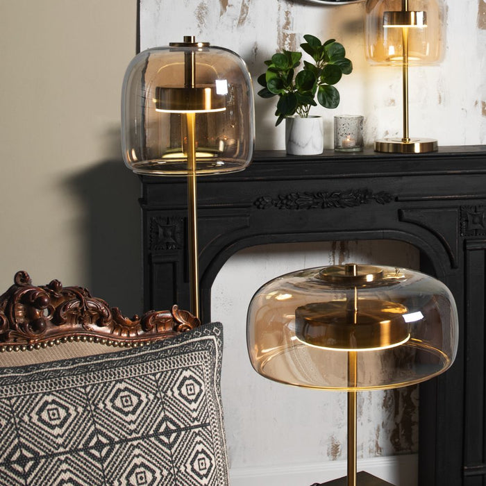 Clayre & Eef Kunstbloem  32 cm Groen Kunststof Foam Rond Kunstplant