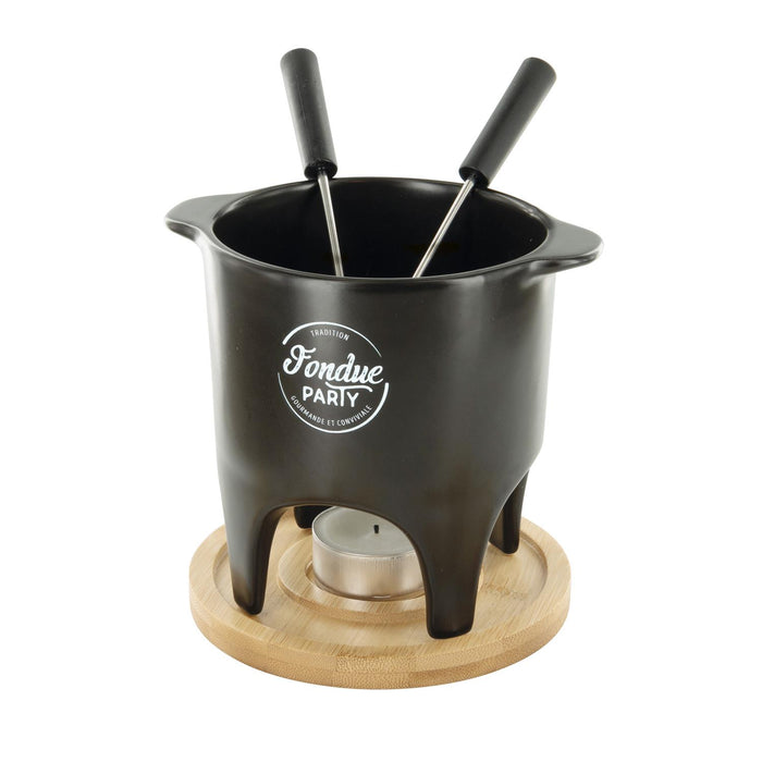 Tapas Kaas Fondueset - Zwart