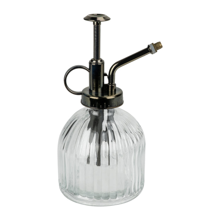 QUVIO Plantenspuit - Glas - Wit