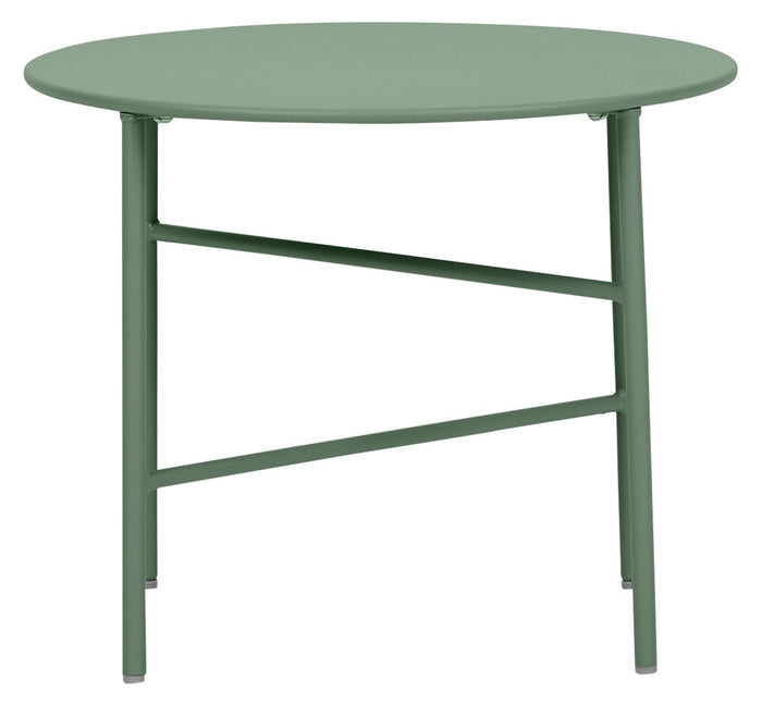Lisomme Mila metalen tuin salontafel groen - Ø 50 cm