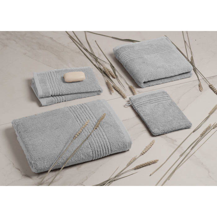 Gastendoek Supreme  - Egyptisch Katoen - 6 stuks - 30x50 - licht grijs