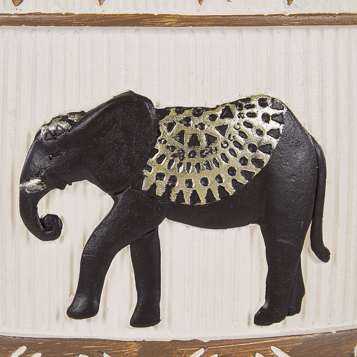 Beliani - KOTTES - Plantenbak - Lichtbruin - 22 cm - Magnesiumoxide