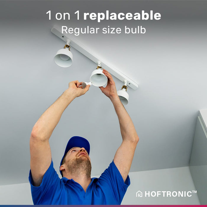 HOFTRONIC 10x GU10 Smart LED lamp 120° WiFi + Bluetooth RGBWW