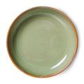 HKliving Chef Ceramics Diep Bord Ø 21,5 cm - Moss Green