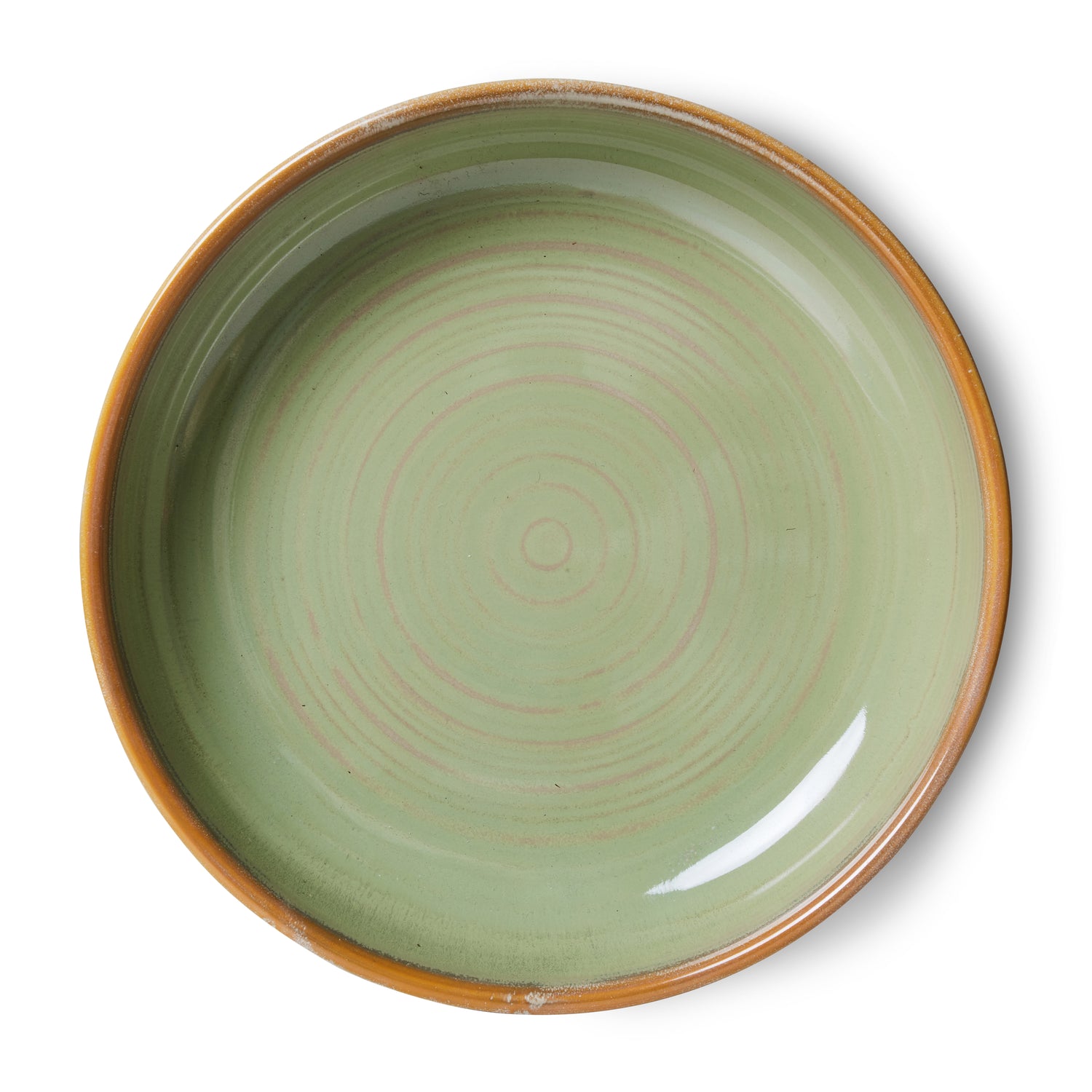 HKliving Chef Ceramics Diep Bord Ø 21,5 cm - Moss Green