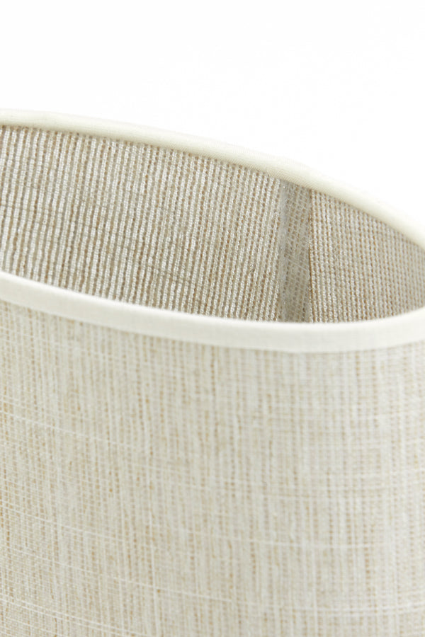 Light&living Kap ellips smal hoog 25-21-28 cm BRESKA parel wit