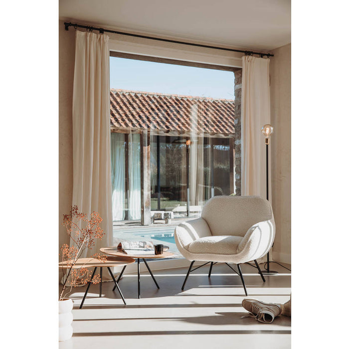 Goossens Salontafel Zyan in Eiken fineer  blank