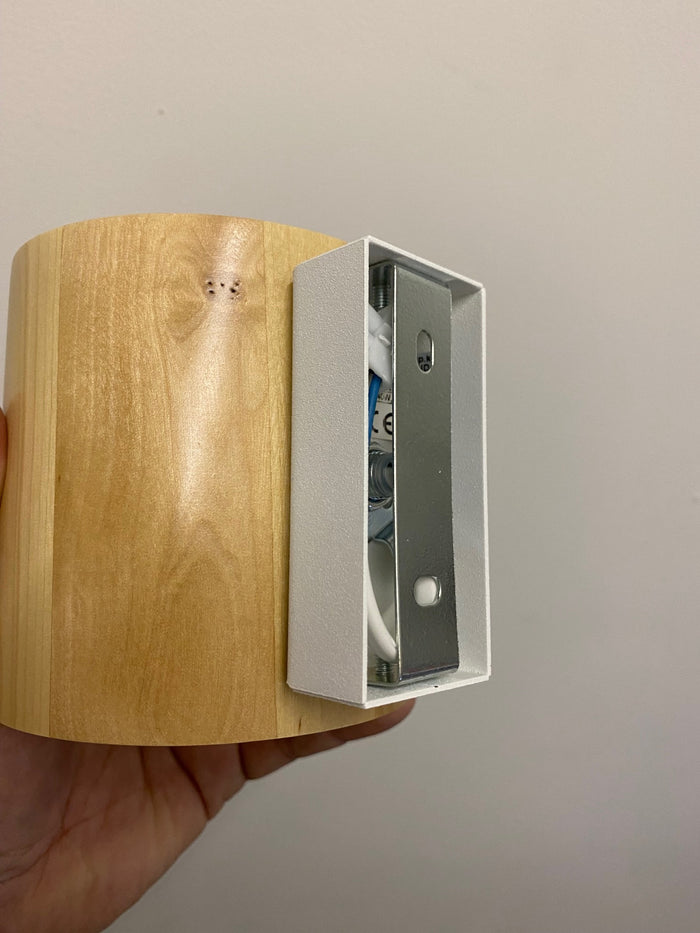 Sollux Wandlamp Orbis hout