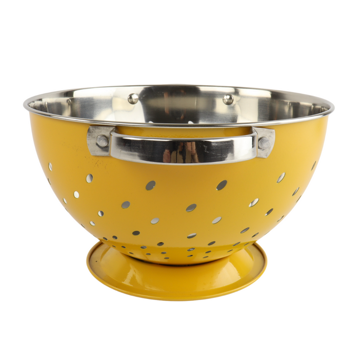 Orange85 Vergiet 3.9L RVS Okergeel met Handvat