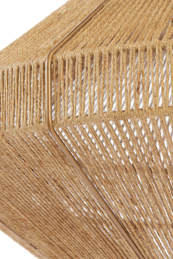 Light & Living Light&living Hanglamp Ø50x31 cm MALLOW jute naturel