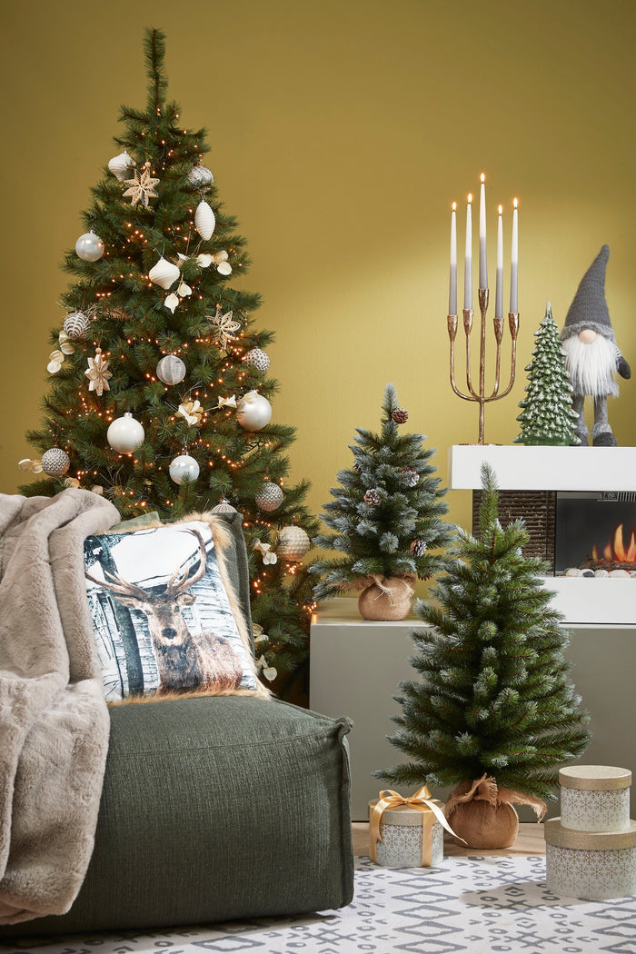 Triumph Tree Forest Frosted Kunstkerstboom Smal - H155 x Ø86cm - Groen