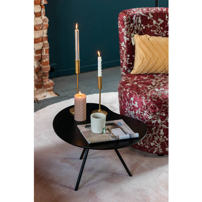 Goossens Salontafel Zyan in Eiken fineer wenge zwart