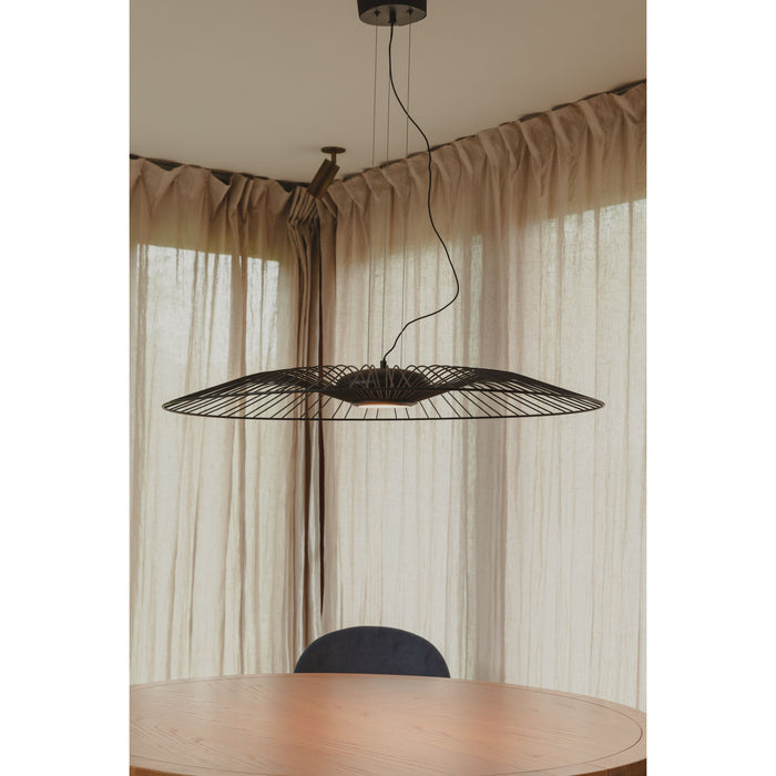 Zuiver Spider Hanglamp Rond 90 cm Zwart