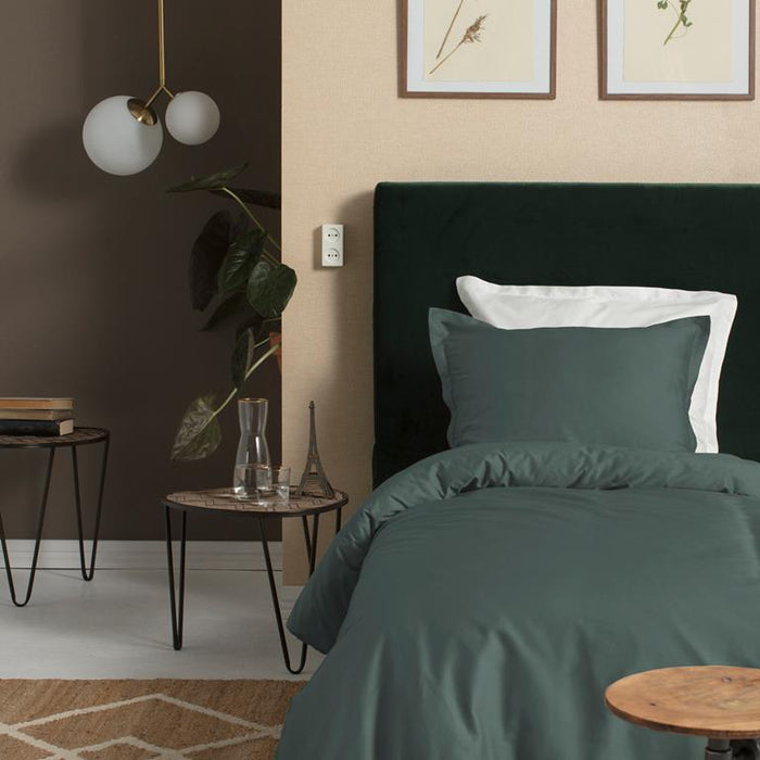 Cinderella Sundays Dekbedovertrek Satijn 140 x 200/220 cm - Groen
