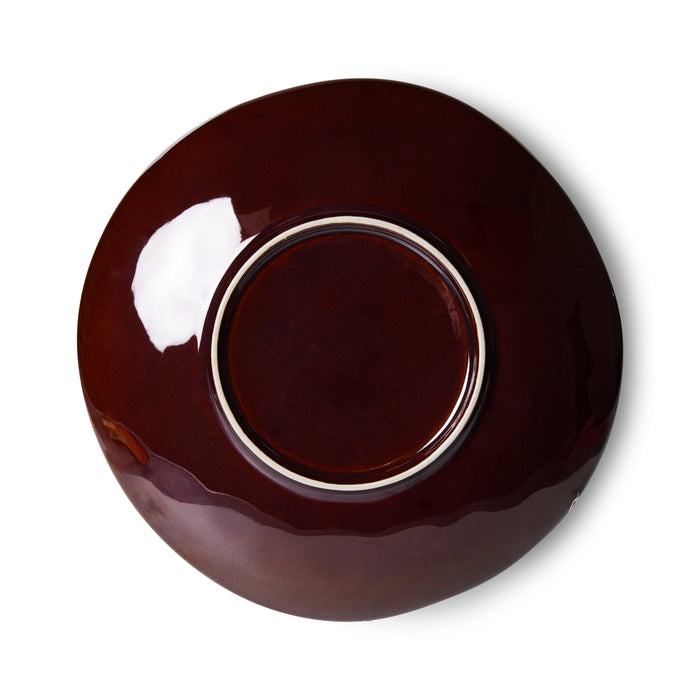 HKliving 70's Bord Ø 22 cm - Set van 2 - Retro Wave