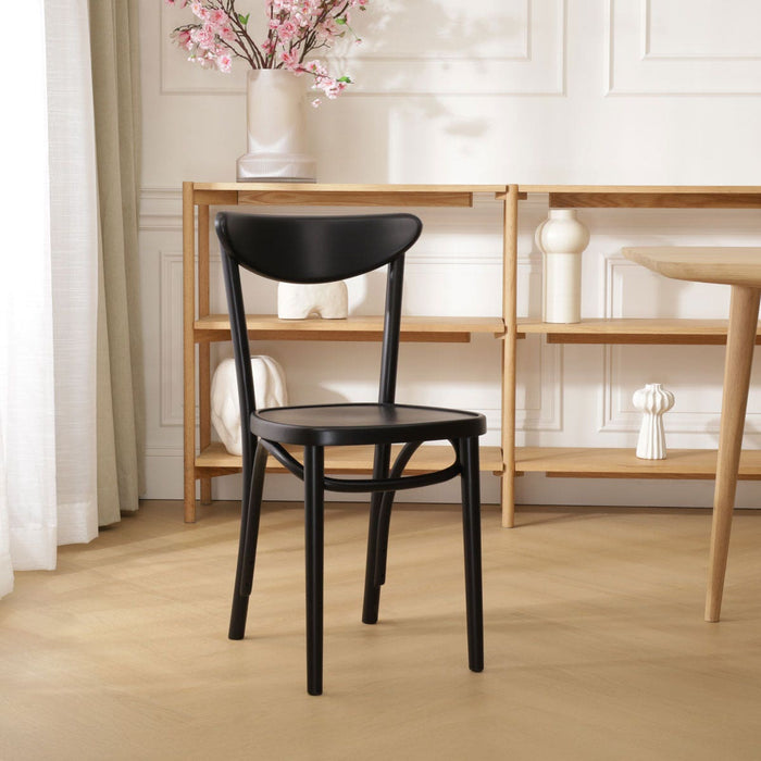 Fameg Musa Houten Bistrostoel Zwart