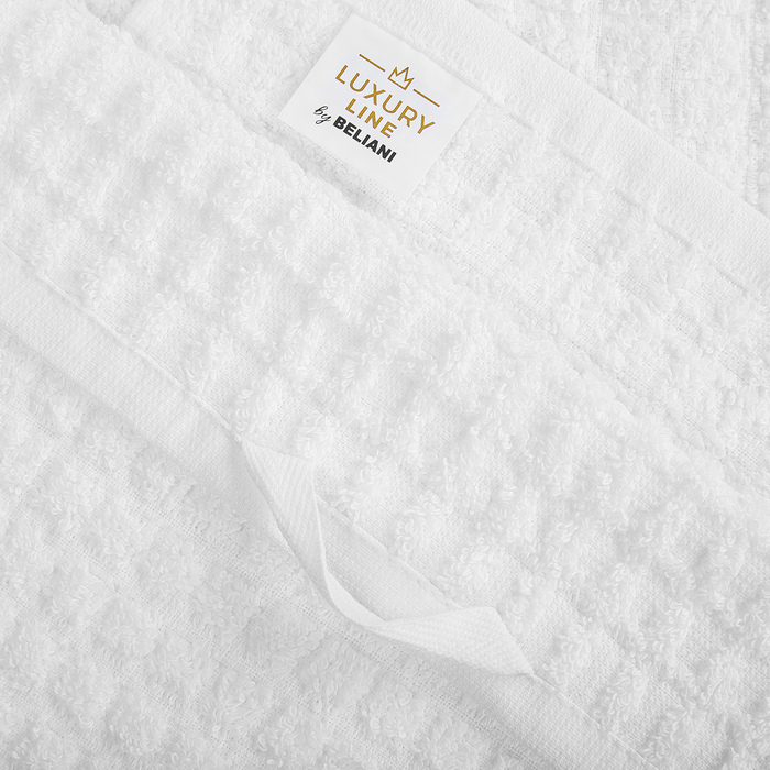 Beliani - ATAI - Handdoek set van 11 - Wit - Katoen