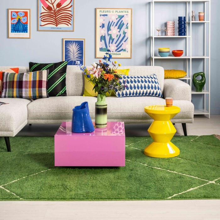 HKliving Hand Knotted Vloerkleed 180 x 280 cm - Groen