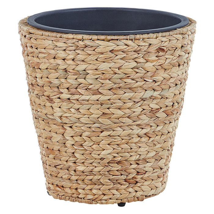 Beliani - PLAKA - Bloempot set van 3 - Natuurlijk - Waterhyacinth