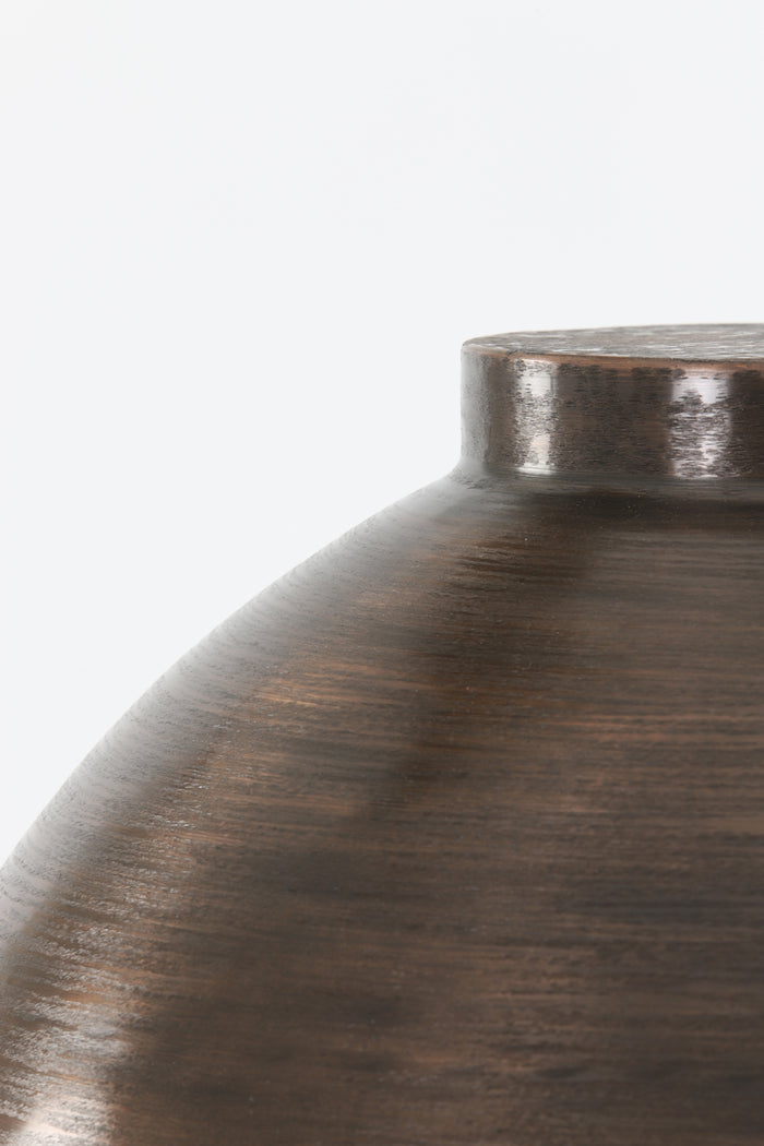 Light & Living Light&living Hanglamp Ø60x42 cm KYLIE ruw antiek koper