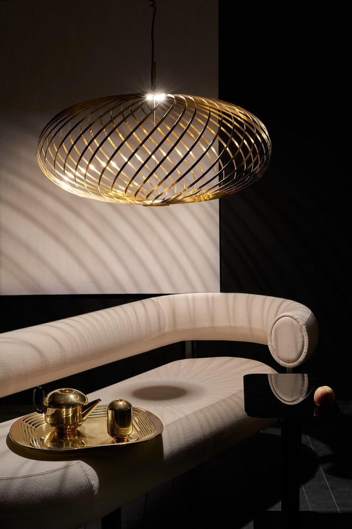 Tom Dixon Spring hanglamp LED medium messing