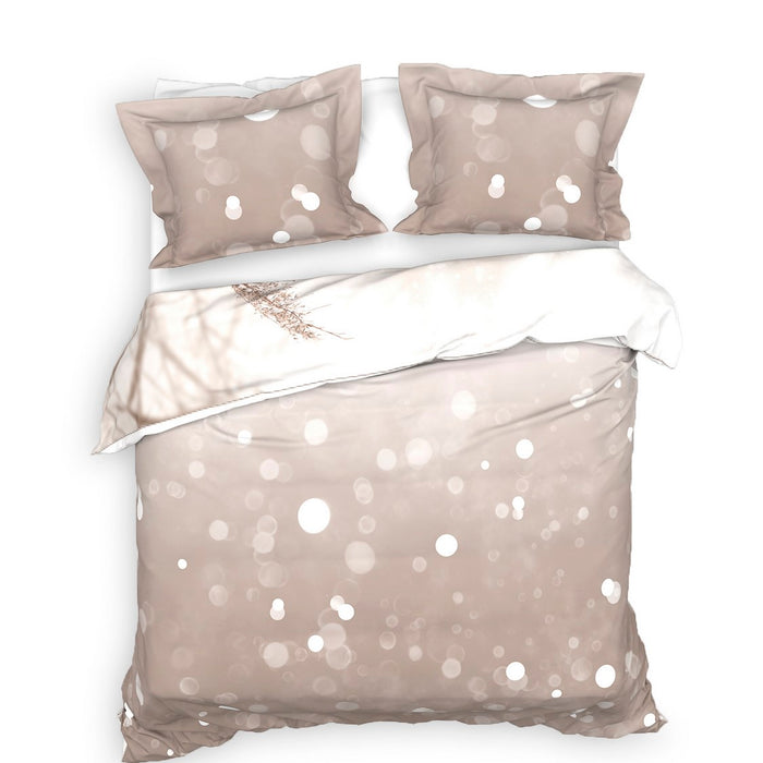 Heckett Lane Dekbedovertrek Katoen Twill Carlota - grijs