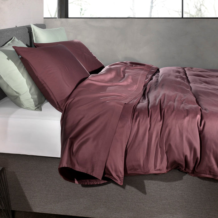 Zo!Home Satinado Dekbedovertrek 260 x 200/220 cm - Mauve