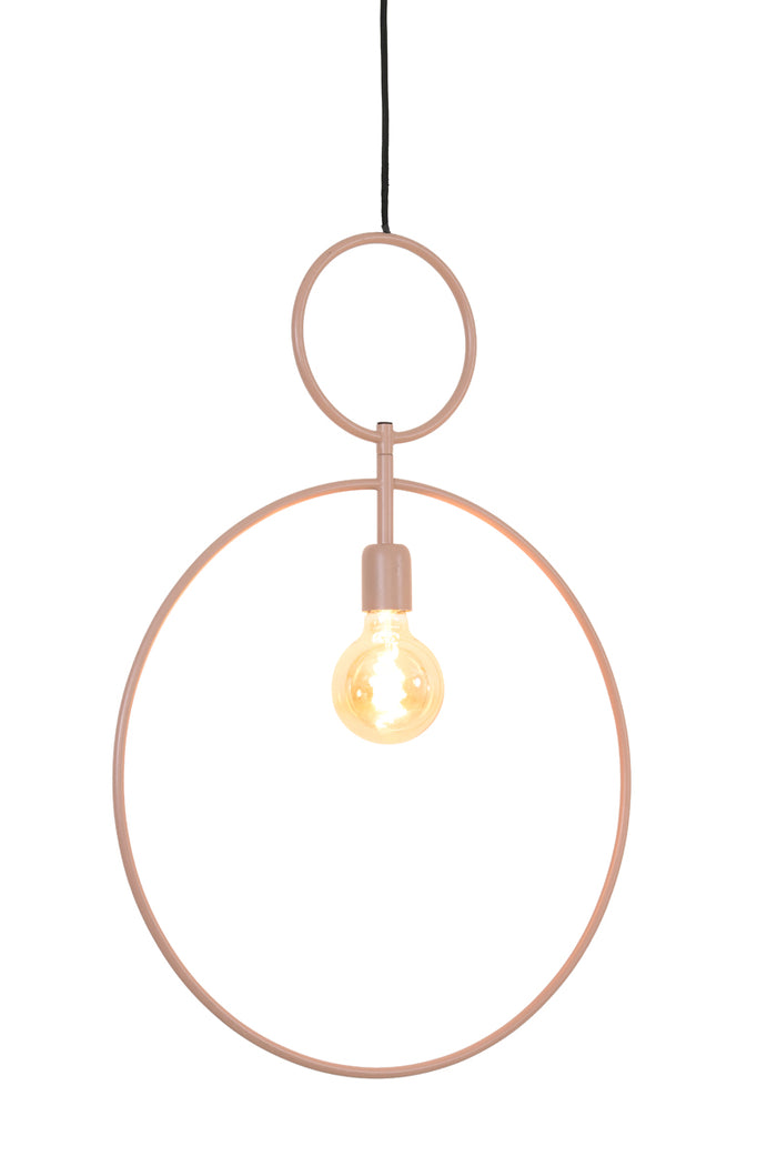 Light & Living - Hanglamp Dorina - 50x4x70 - Roze