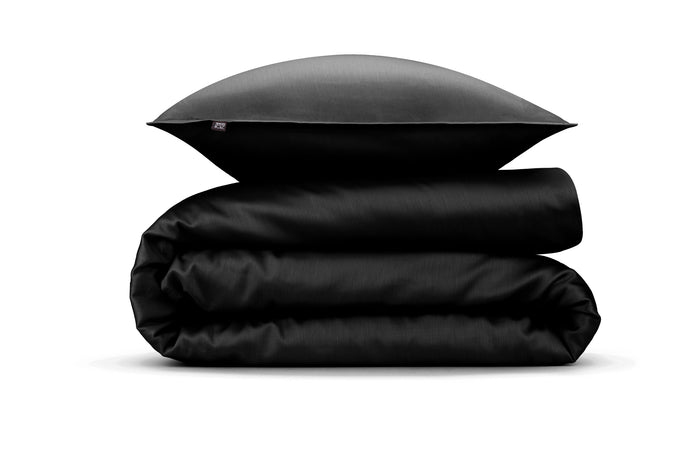 Zo!Home Satinado Dekbedovertrek 240 x 220 cm - Night Black