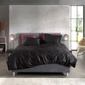 Zo!Home Satinado Dekbedovertrek 260 x 220 cm - Night Black