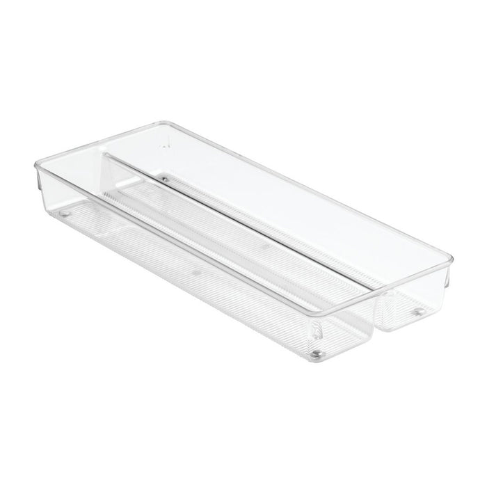 iDesign - Lade Organizer, 2 Vakken, 15.2 x 38.1 x 5.1 cm, Kunststof, T