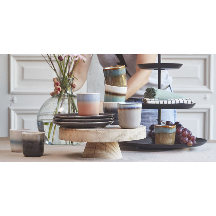 Mica Decorations Rama Etagère 3-Laags H55 x Ø38 cm Metaal Zwart