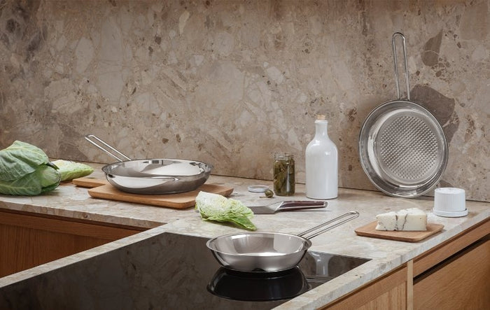 Koekenpan, 20 cm, Honingraat Structuur - Eva Trio