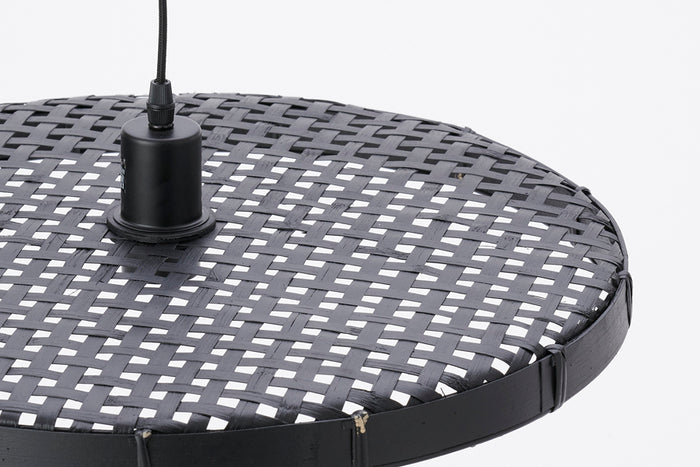 D - Light & Living - Hanglamp Paloma - 50x50x3.5 - Zwart