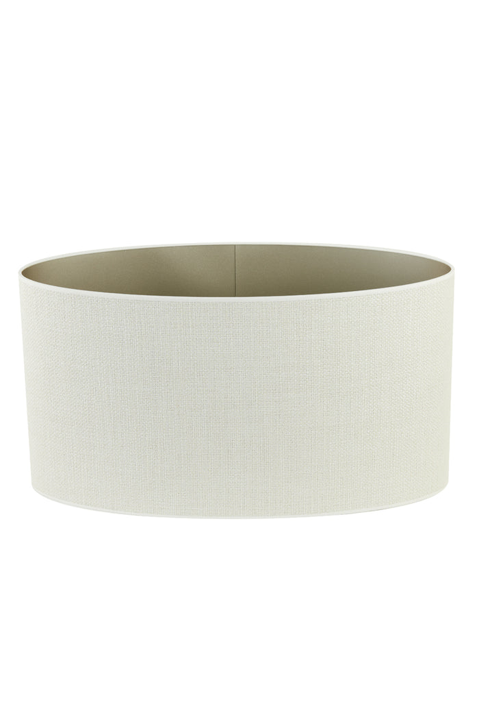 Light&living Kap ovaal recht smal 70-27-38 cm SAVERNA eiwit